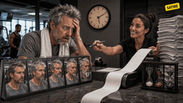 Disgruntled man and woman