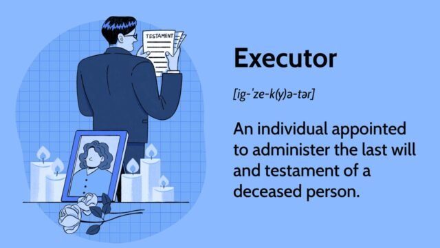 What an executor does