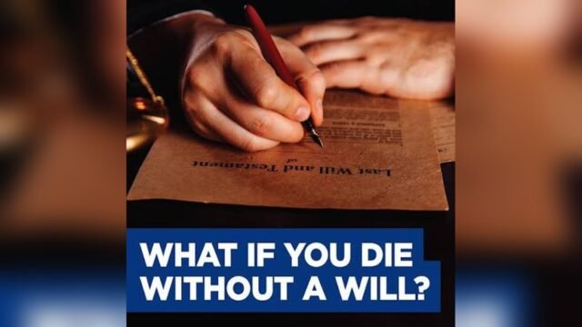 Dying without a will