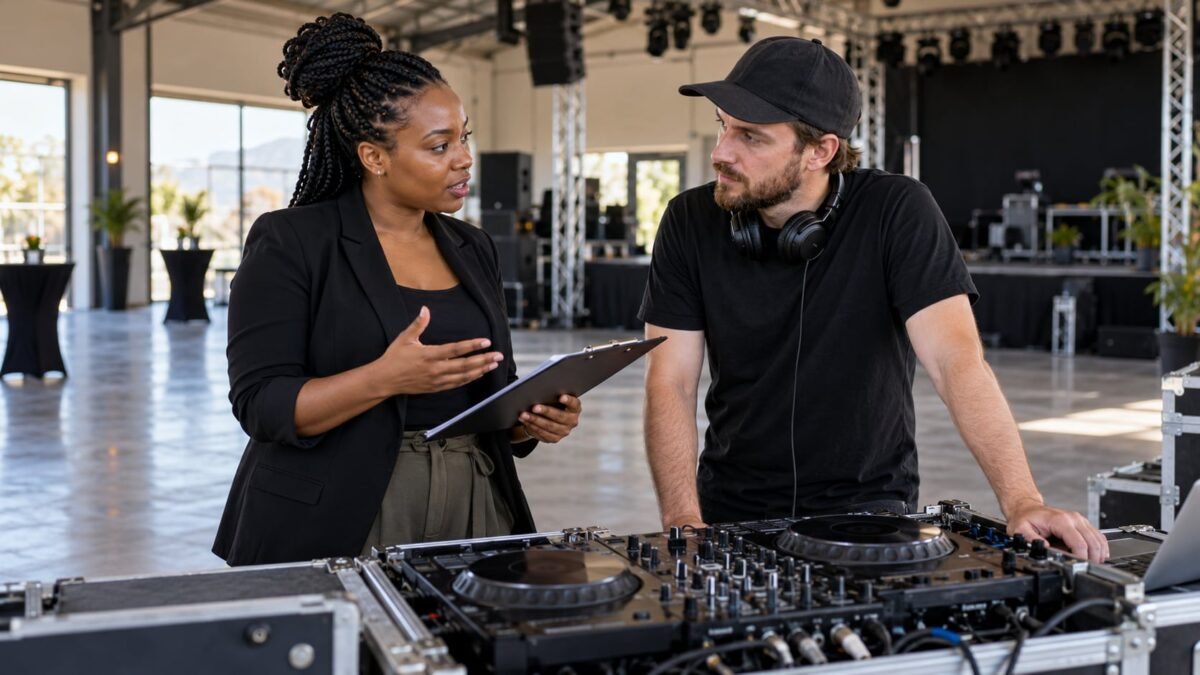 Hiring a DJ or performer: what your event agreement should cover
