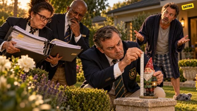 Estate Committee Gives Garden Gnome 14 Days to Explain Himself